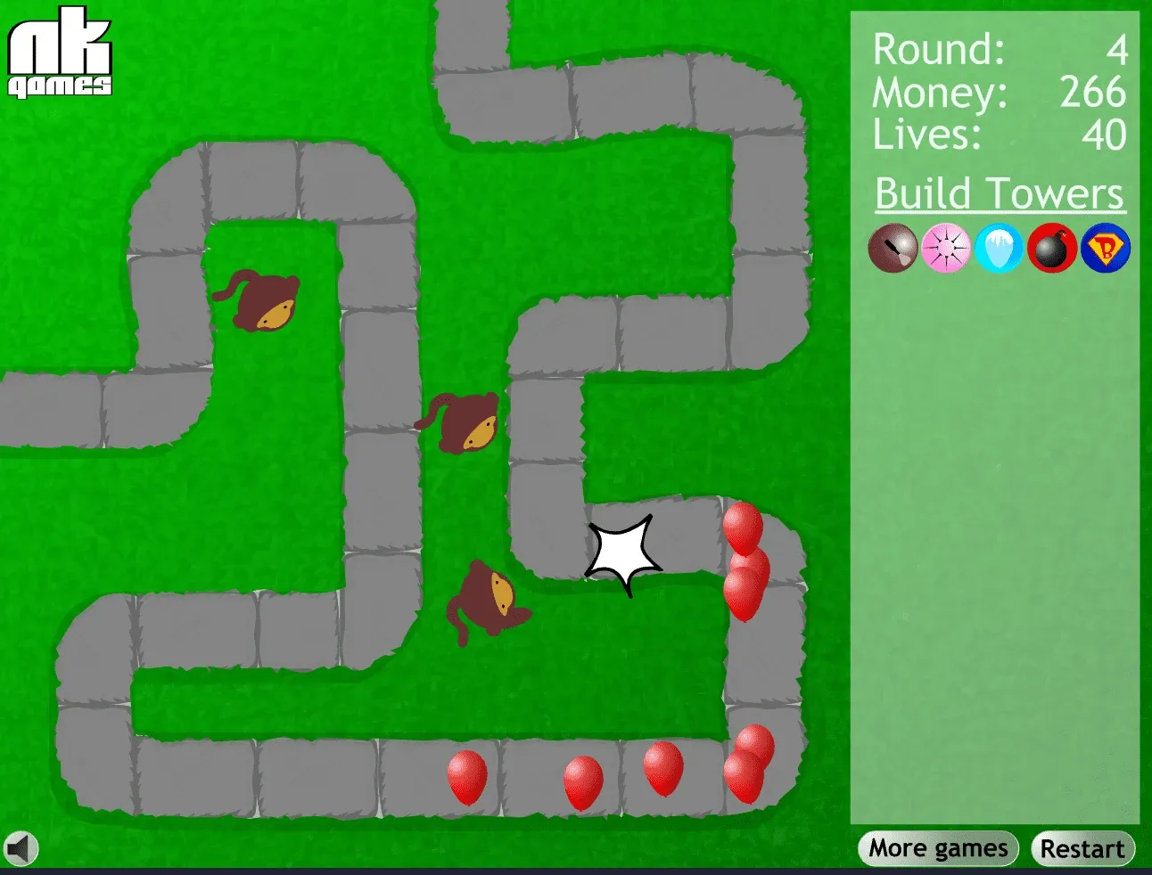 Bloons Tower Defense