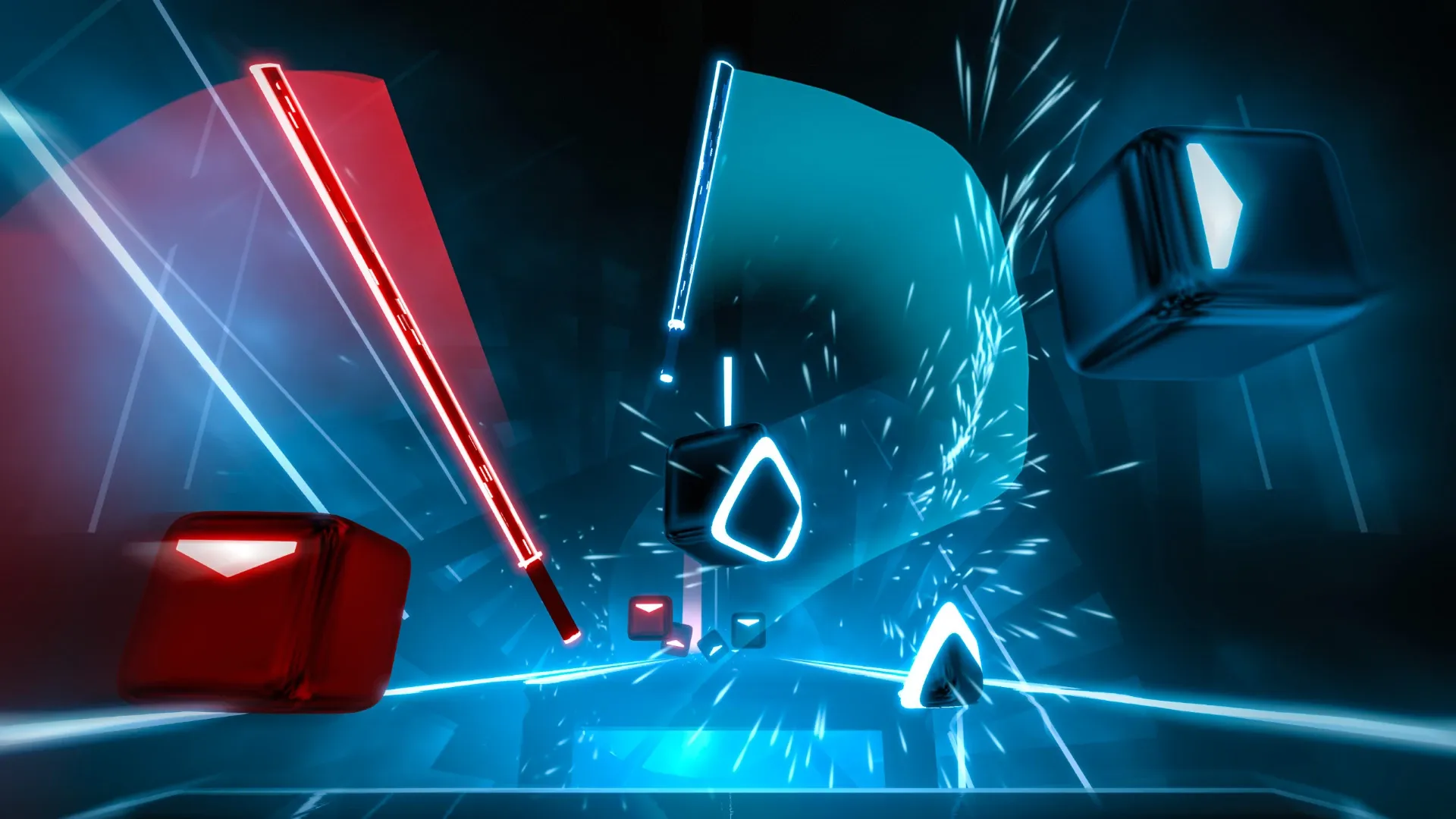 Beat Saber ist ein bekanntes VR Rhythm Game