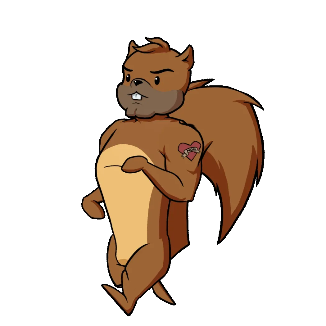 Walk Animation Gain Squirrel