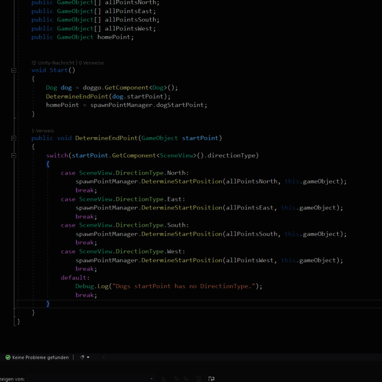 Methode-zum-Festlegen-eines-Zielpunktes Methode zum Festlegen eines Zielpunktes in Visual Studio
