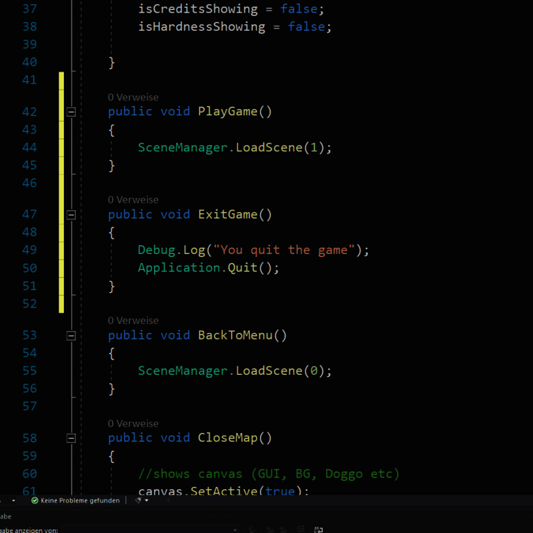Methoden-für-den-Szenenwechsel-in-Visual-Studio Methoden für den Szenenwechsel in Visual Studio