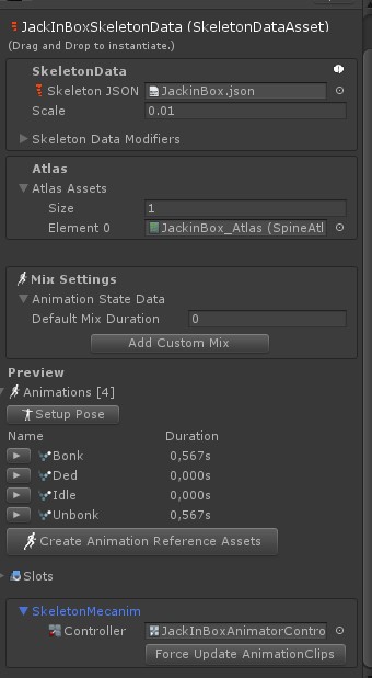 Skeleton-Mecanim-Component-in-Unity Skeleton Mecanim Component